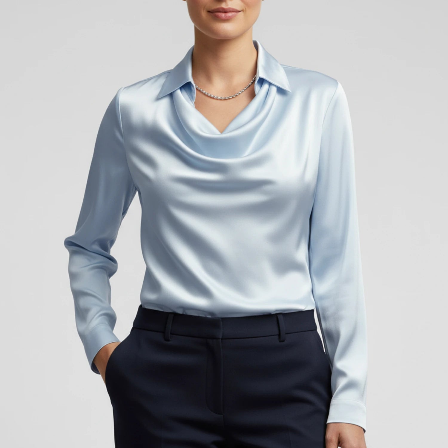 Women's Cowl Neck Blouse image