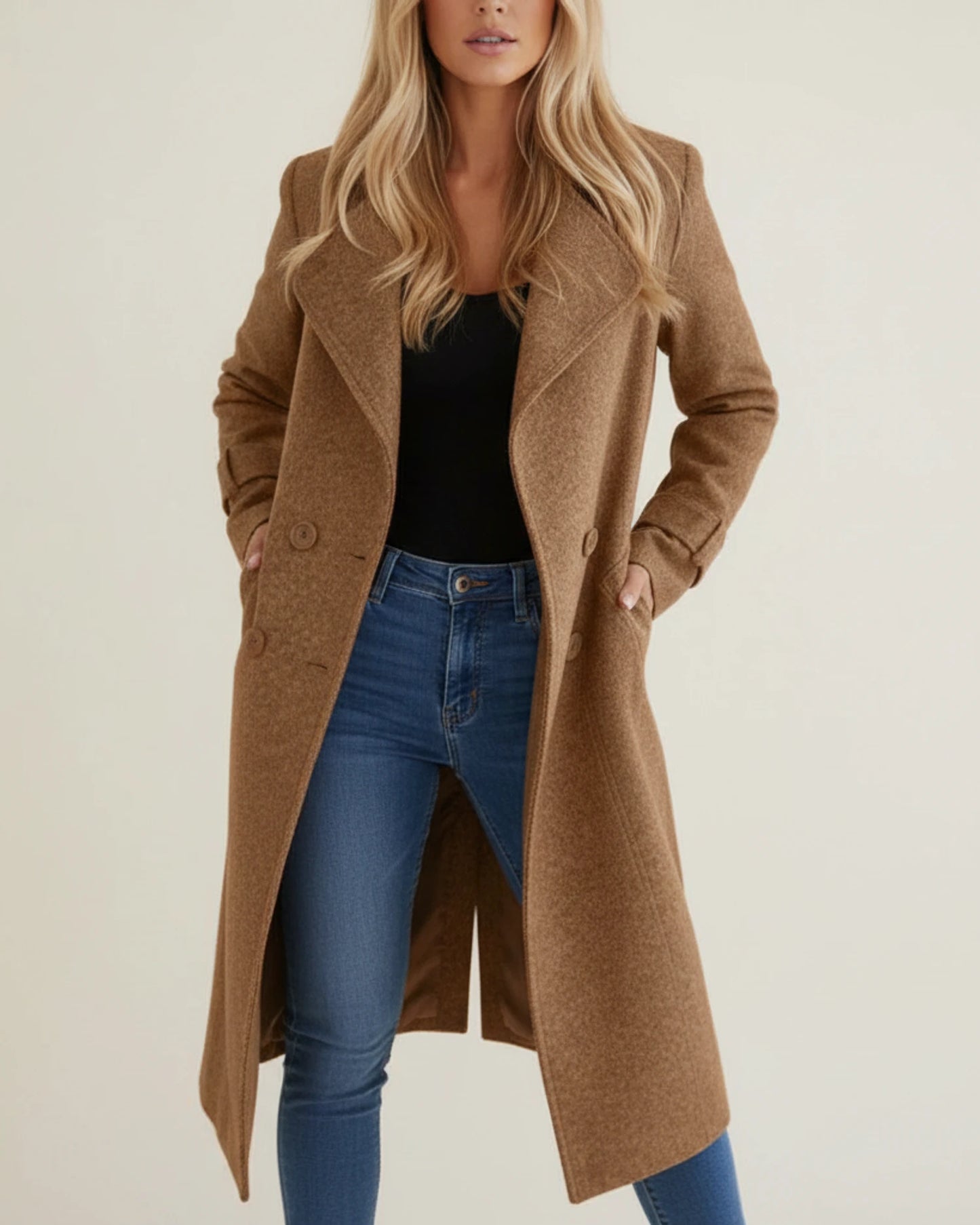 Women's Stylish Formal Long Winter Coat
