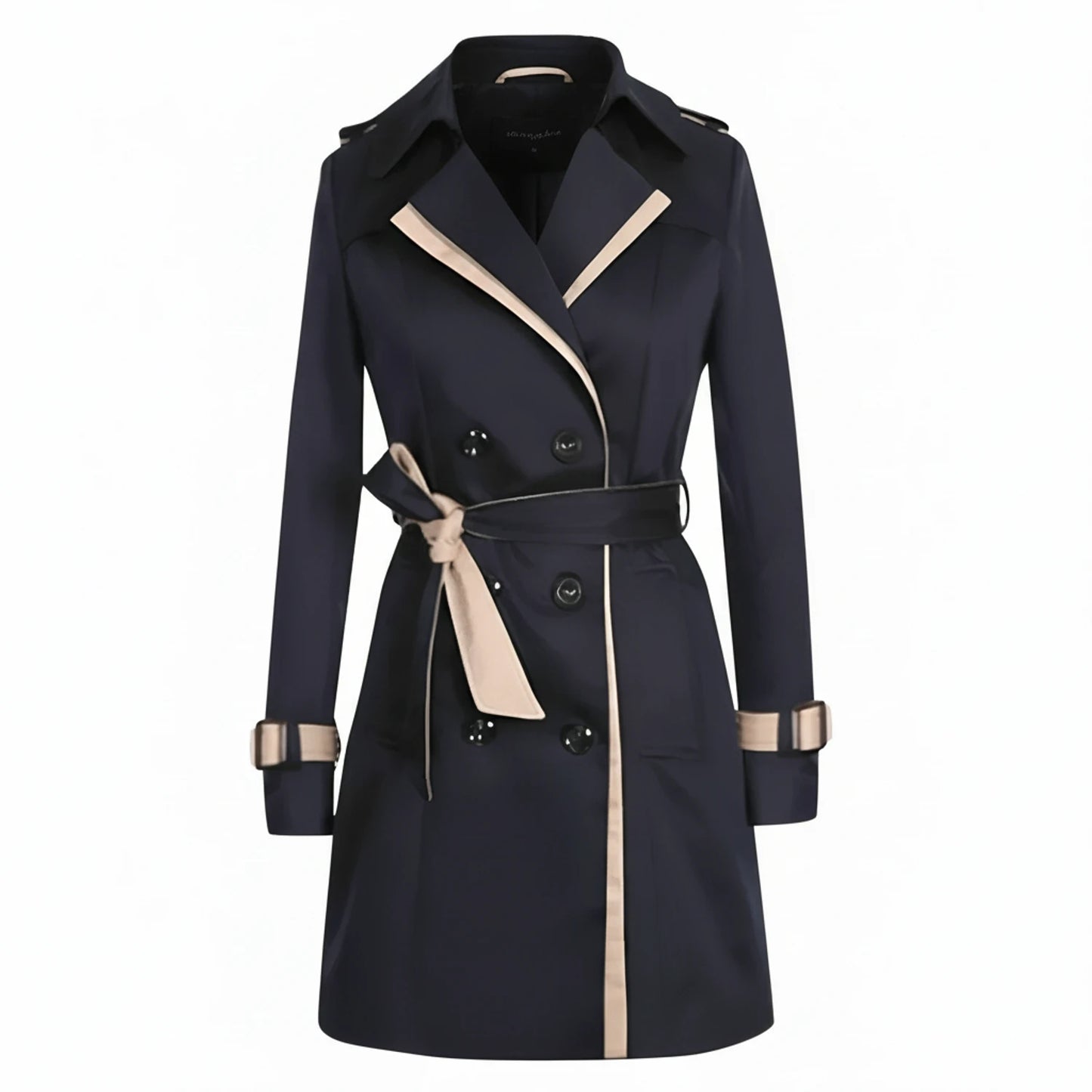 Women's Double-Breasted Trench Coat