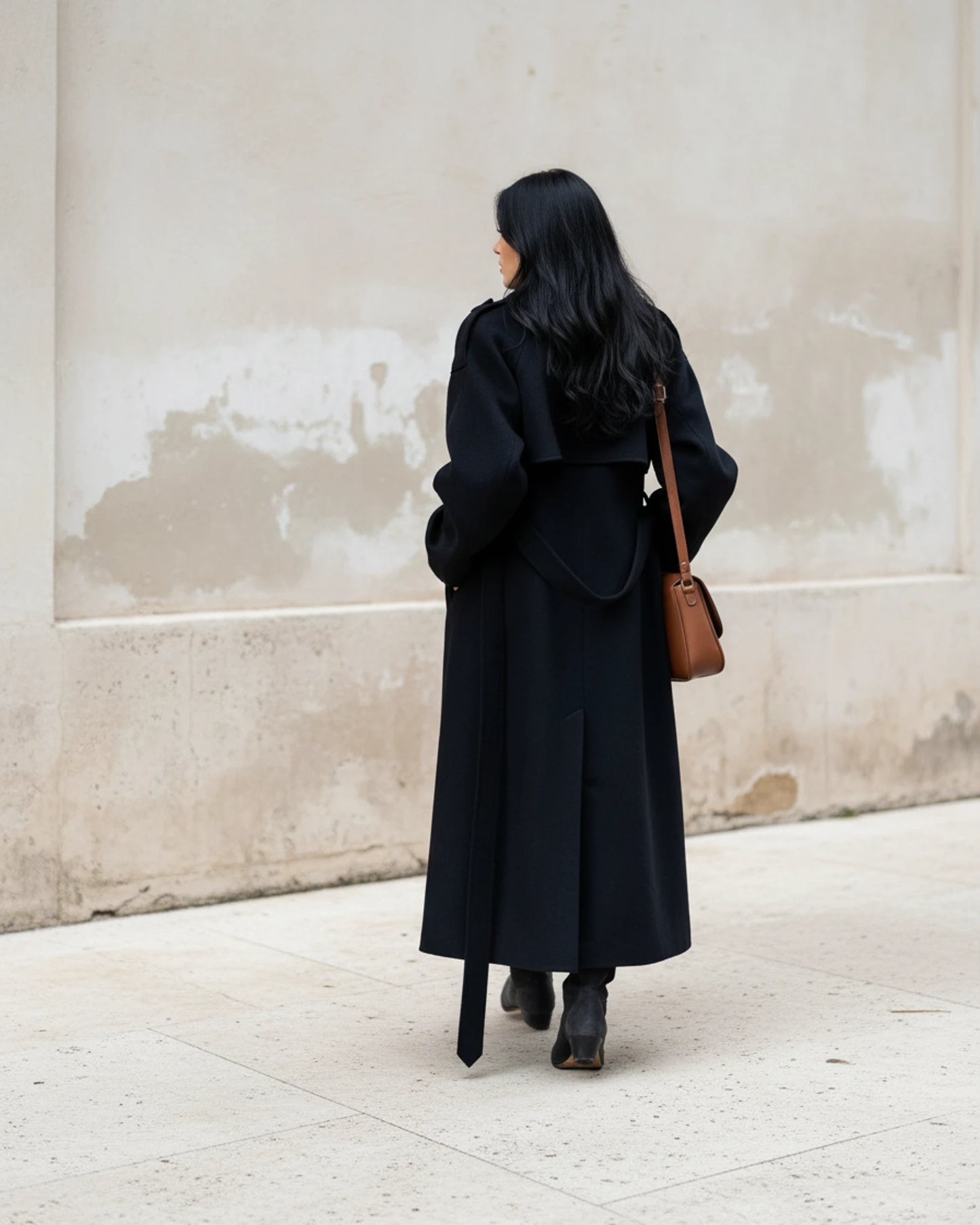 Women's Double-Breasted Trench Coat