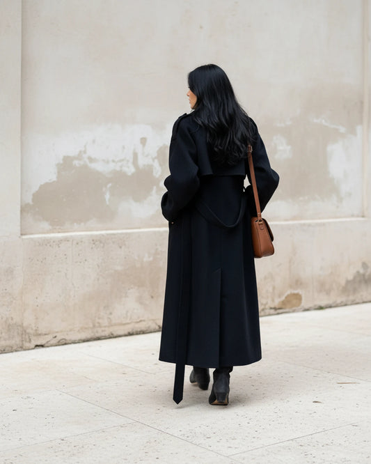 Women's Double-Breasted Trench Coat