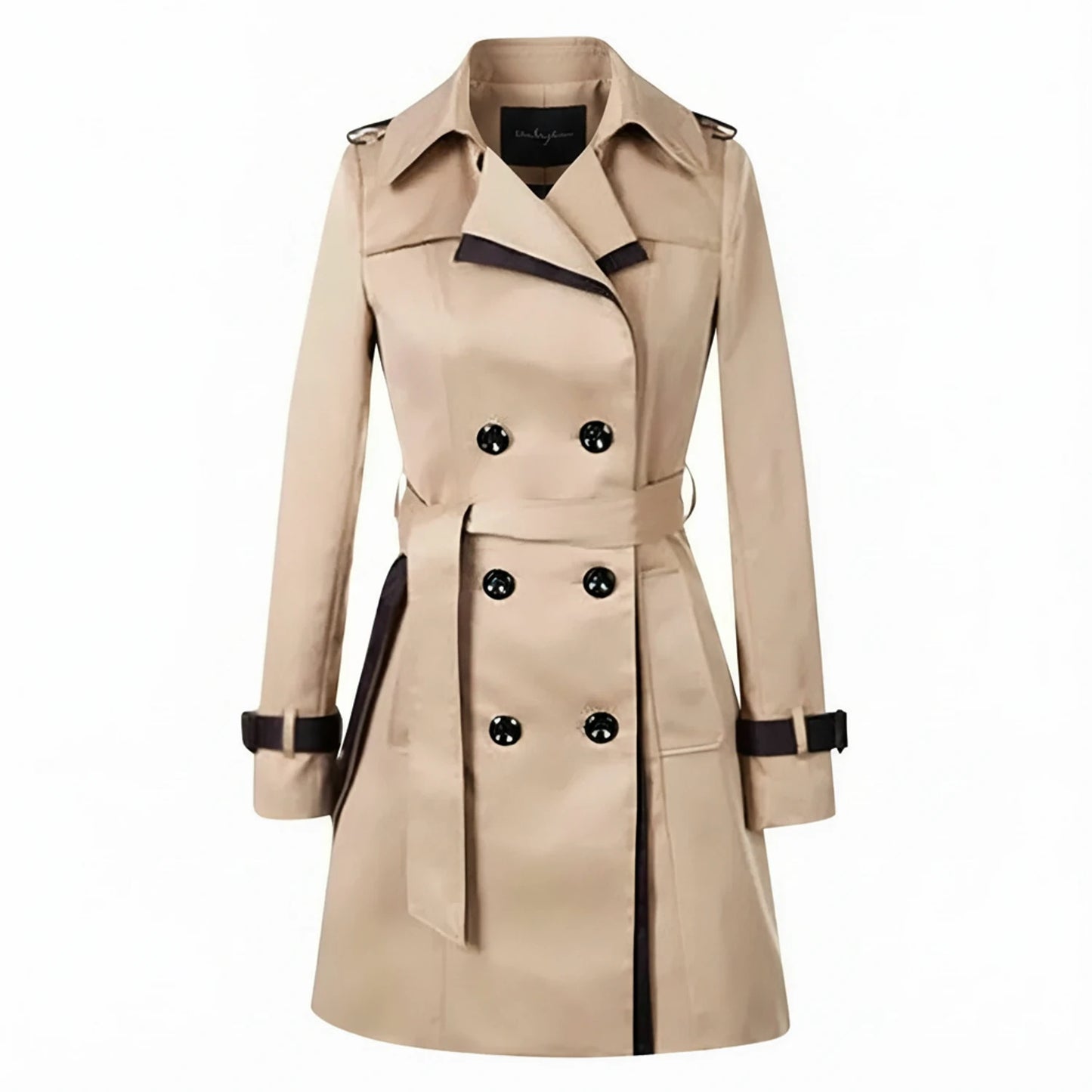 Women's Double-Breasted Trench Coat