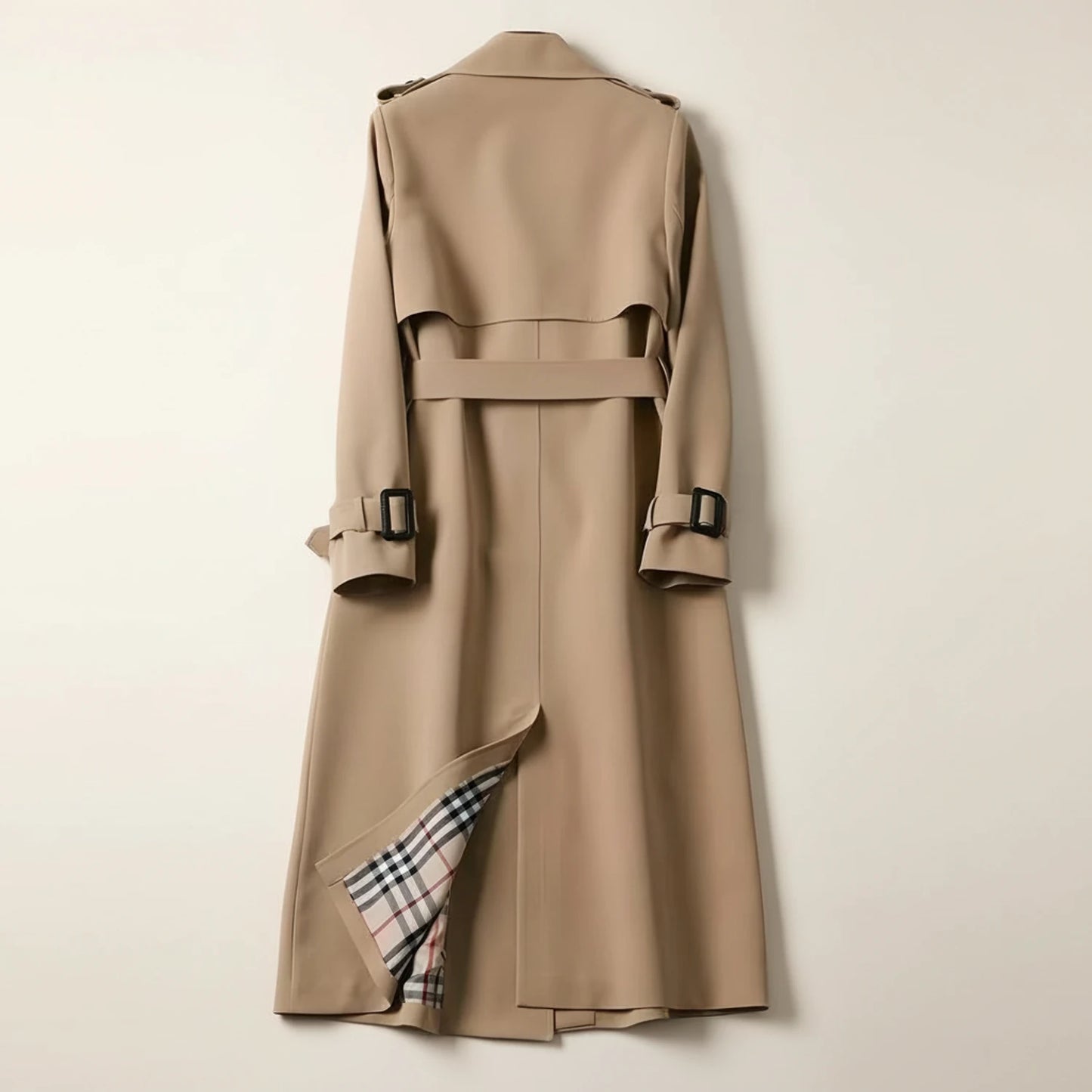Women's Double-Breasted Trench Coat