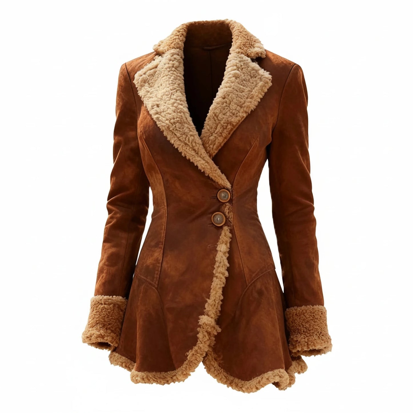 Women's Fur-Trim Winter Coat
