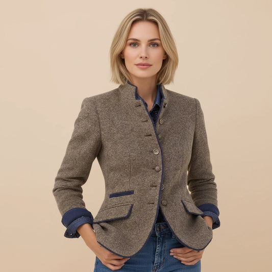 Women's Fitted Blazer Jacket