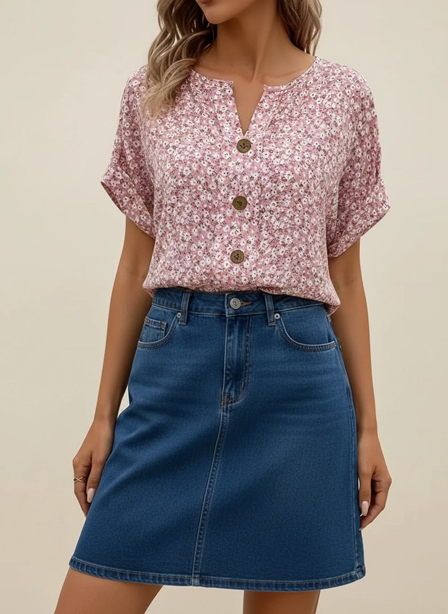 Women's Floral Blouse