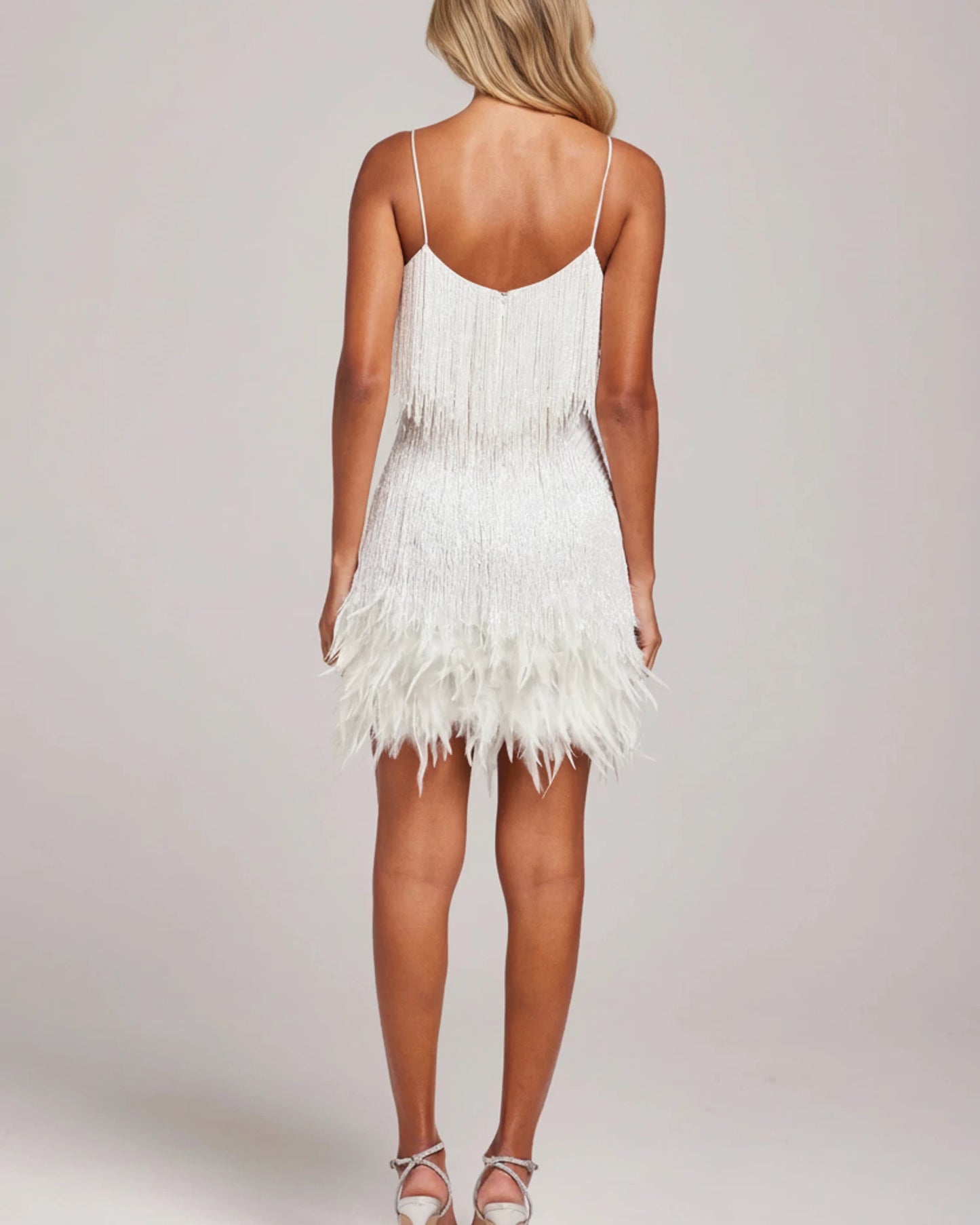 Women's Fringe Mini Dress image