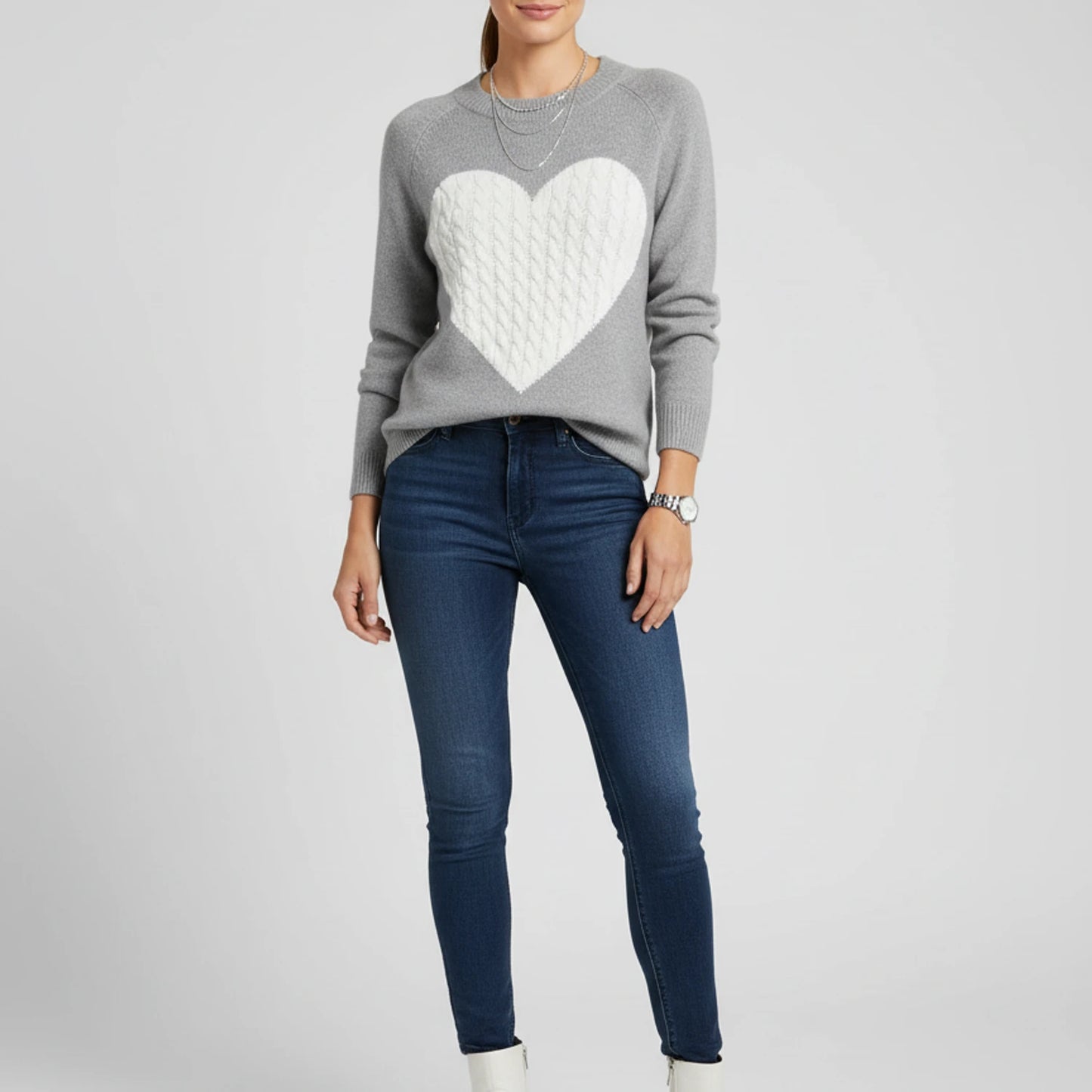 Women's Heart Sweater image