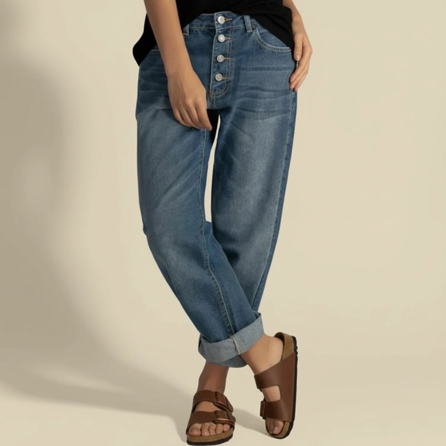 Women's High-Waisted Jeans