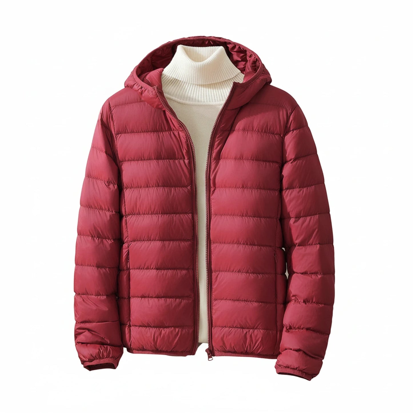 Women's Hooded Quilted Puffer Jacket