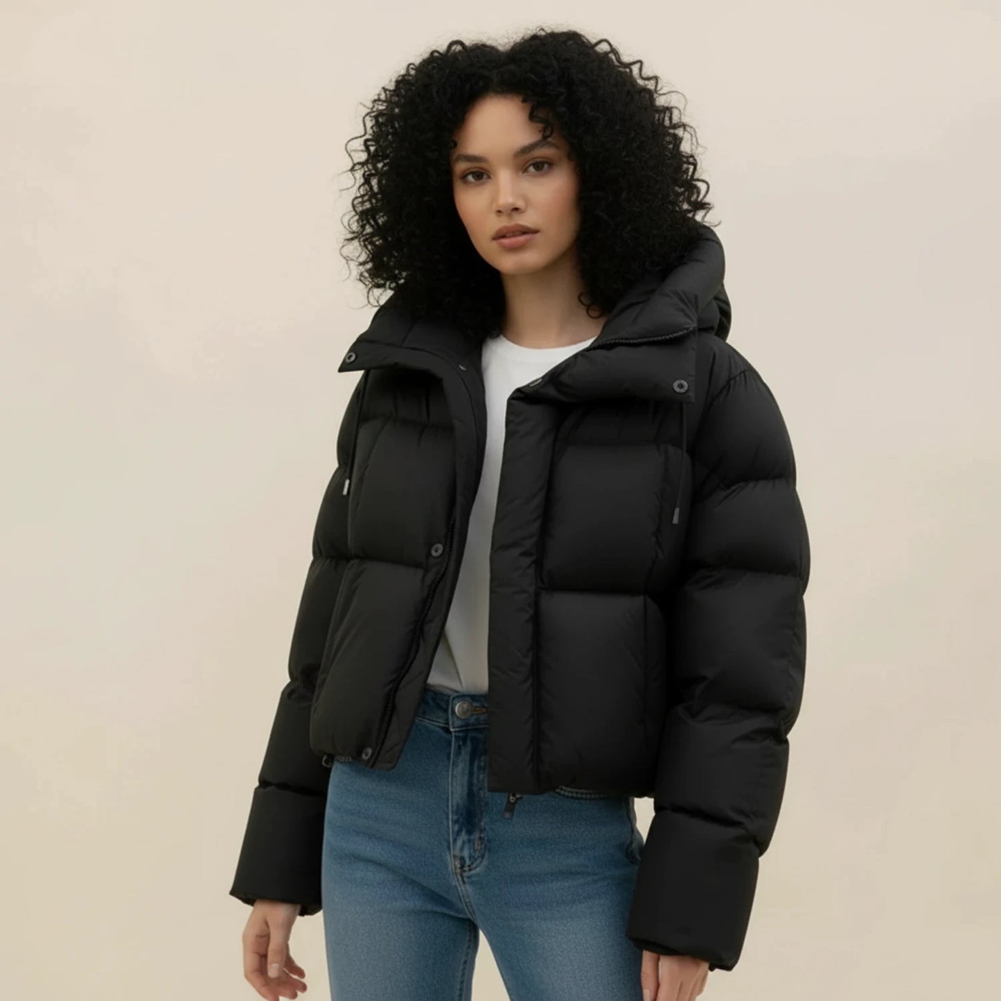 Women's Hooded Puffer Jacket