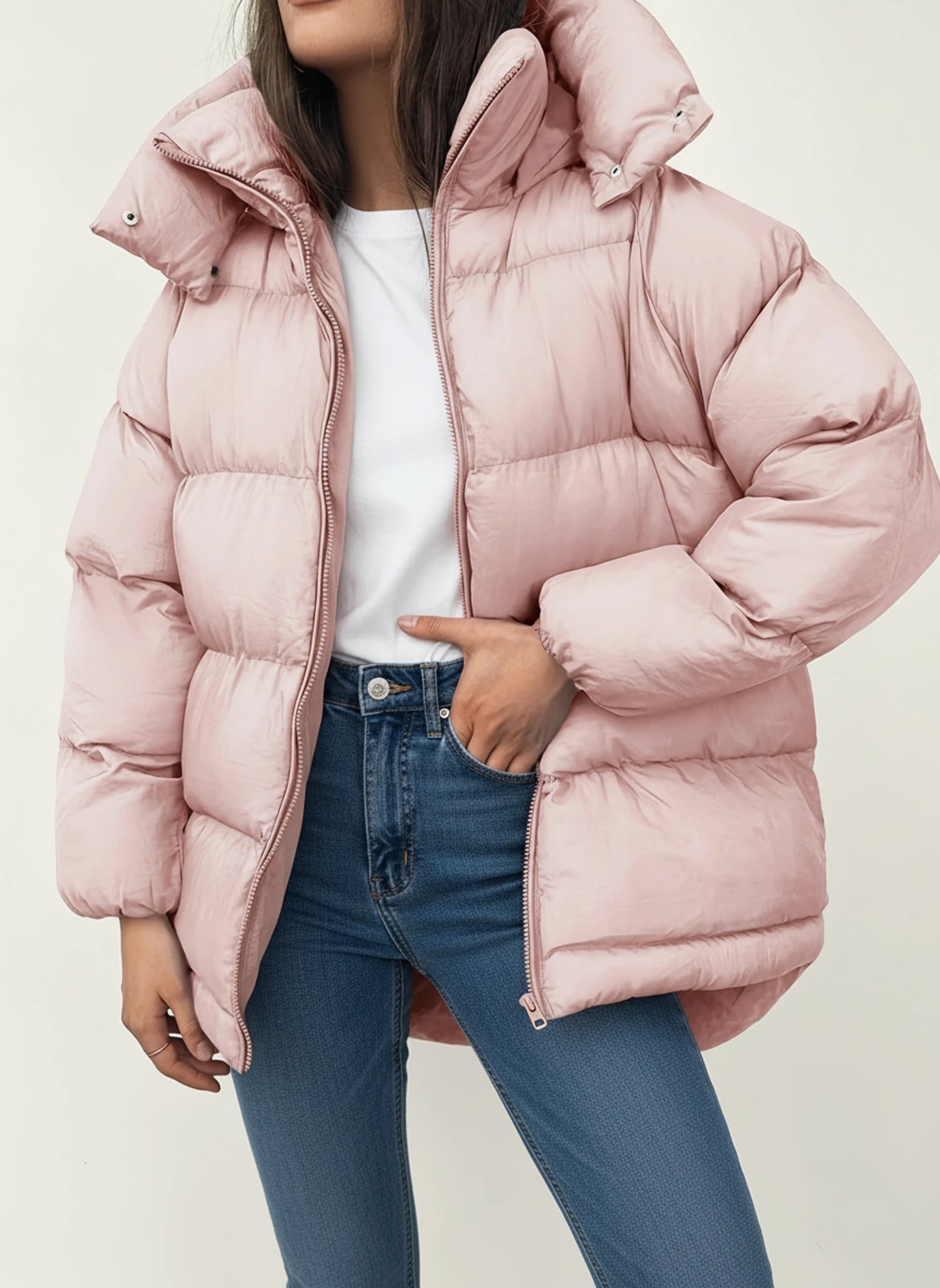 Women's Oversized Winter Puffer Jacket