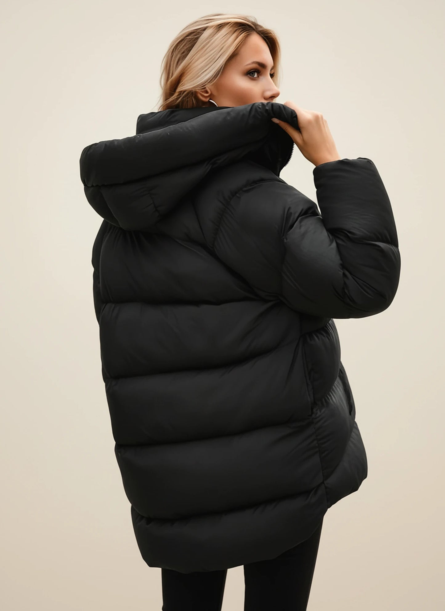 Women's Oversized Winter Puffer Jacket