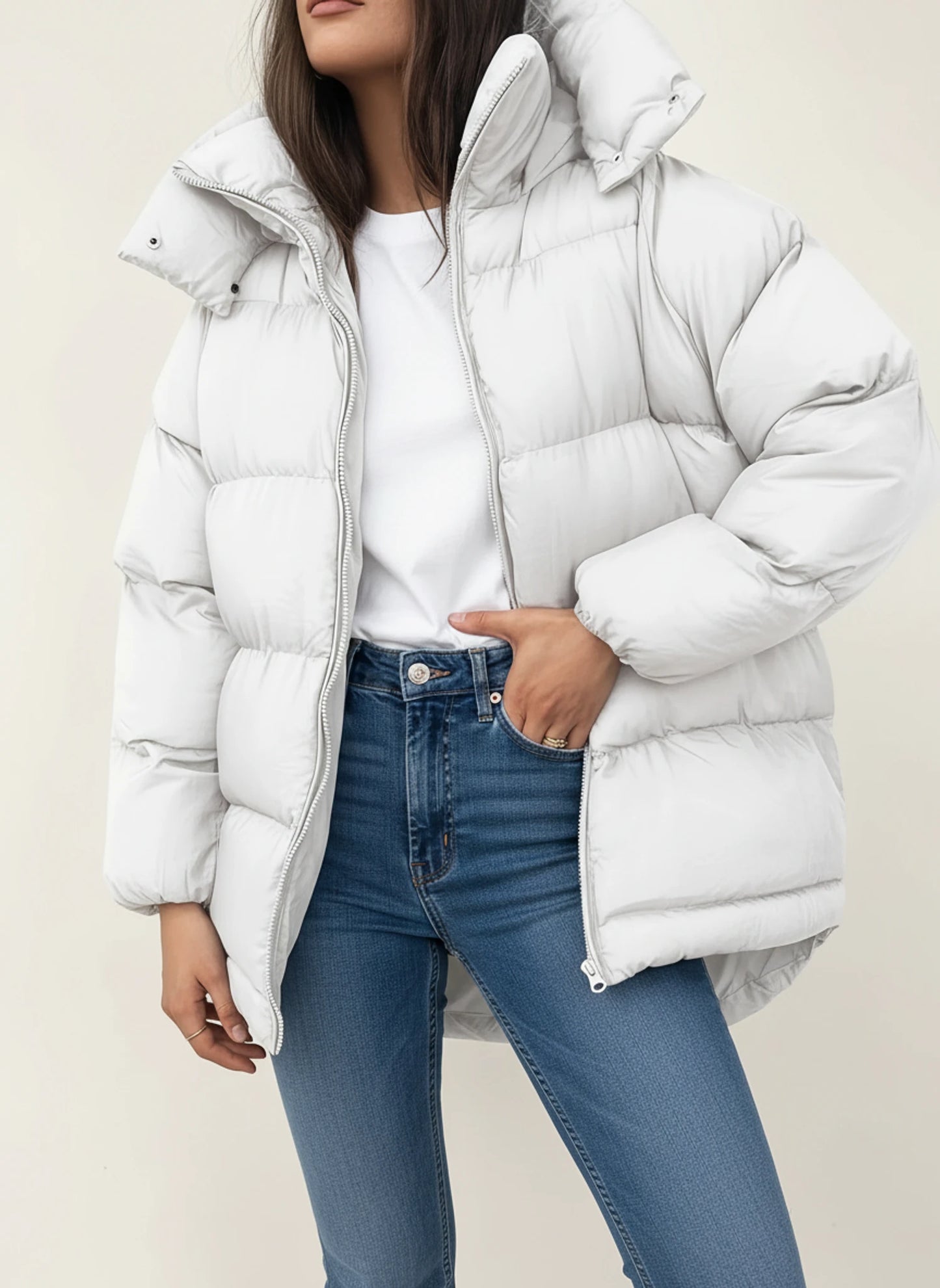 Women's Oversized Winter Puffer Jacket