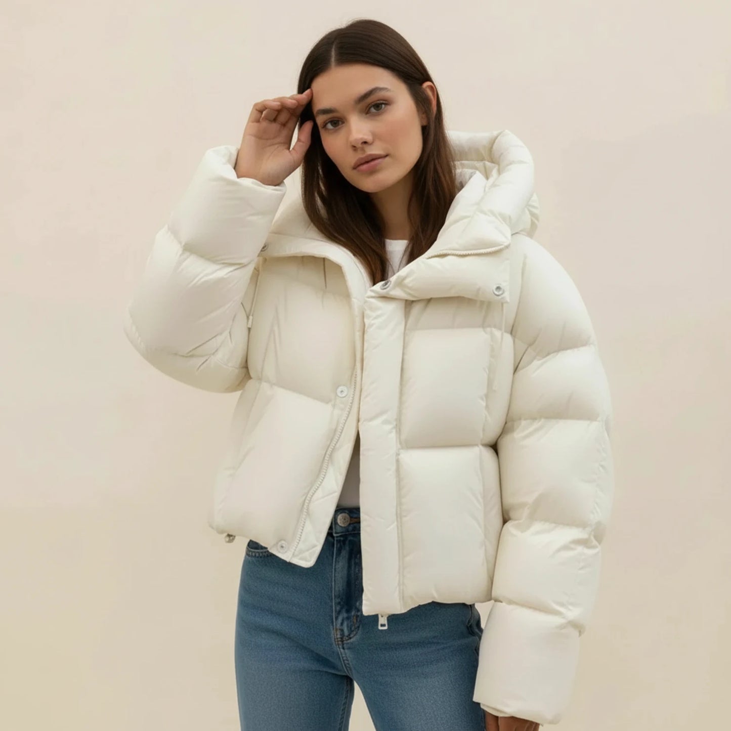 Women's Hooded Puffer Jacket