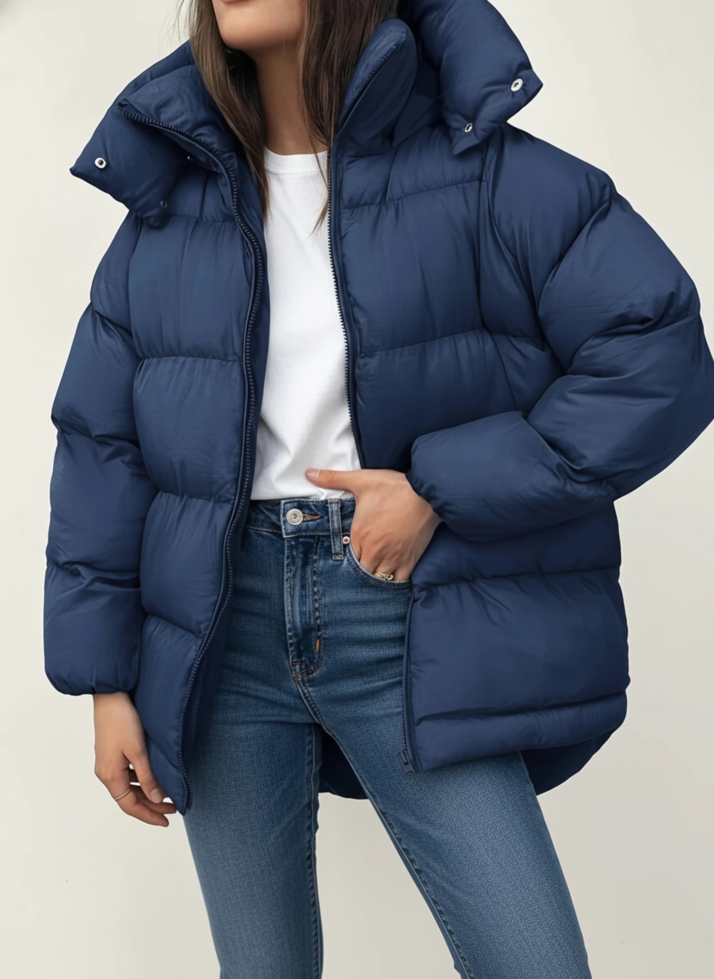 Women's Oversized Winter Puffer Jacket