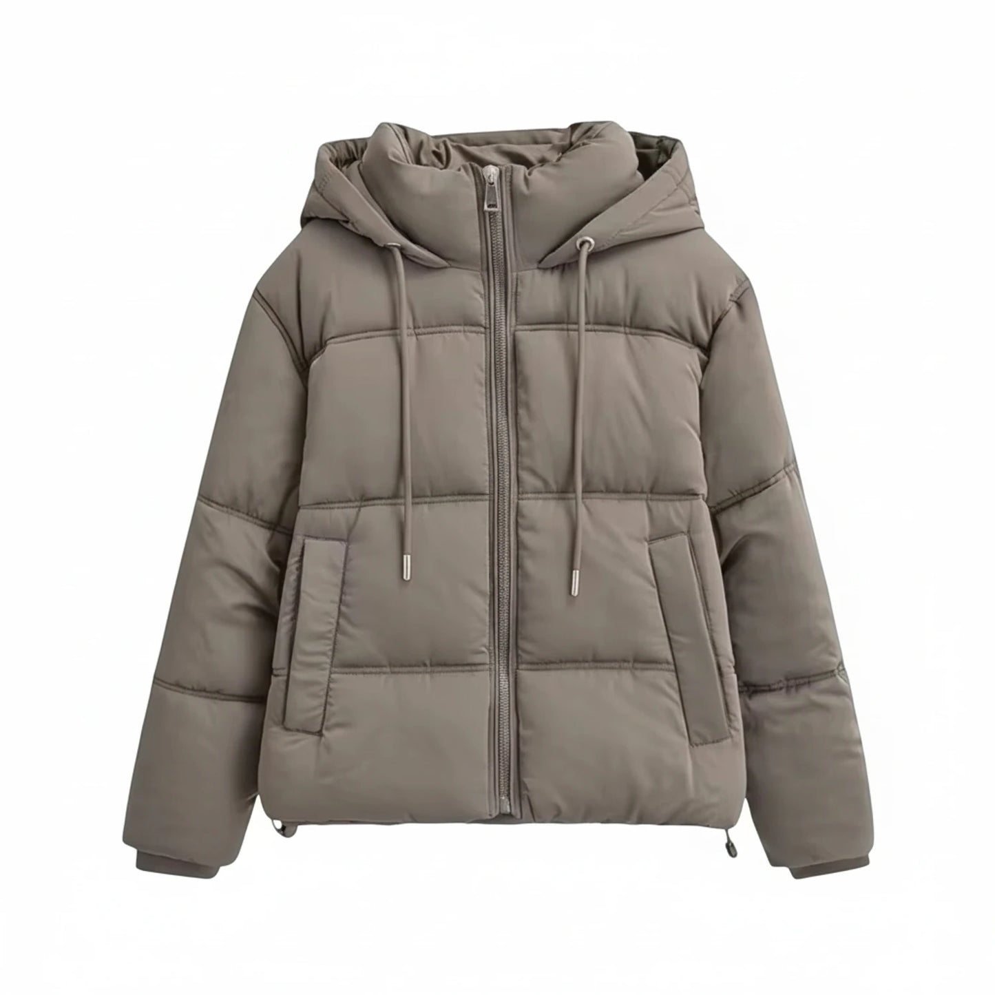 Women's Hooded Puffer Winter Jacket