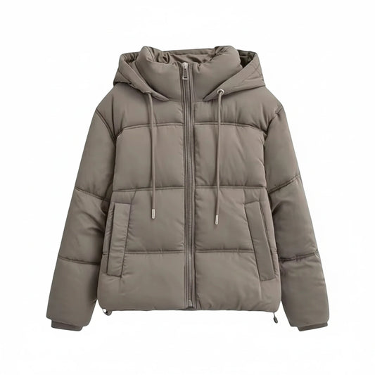 Women's Hooded Puffer Winter Jacket