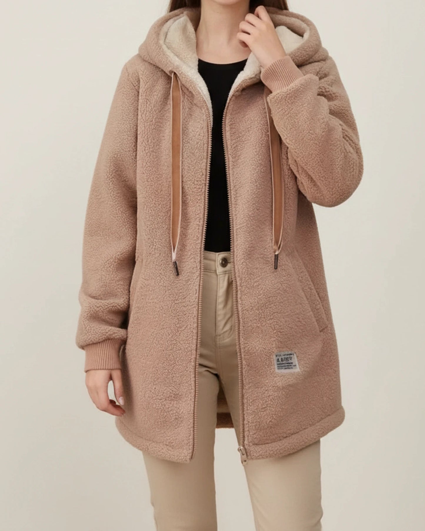 Women's Hooded Teddy Winter Coat