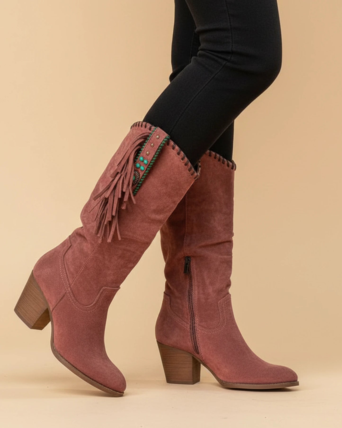 Women's Knee-High Western Boots