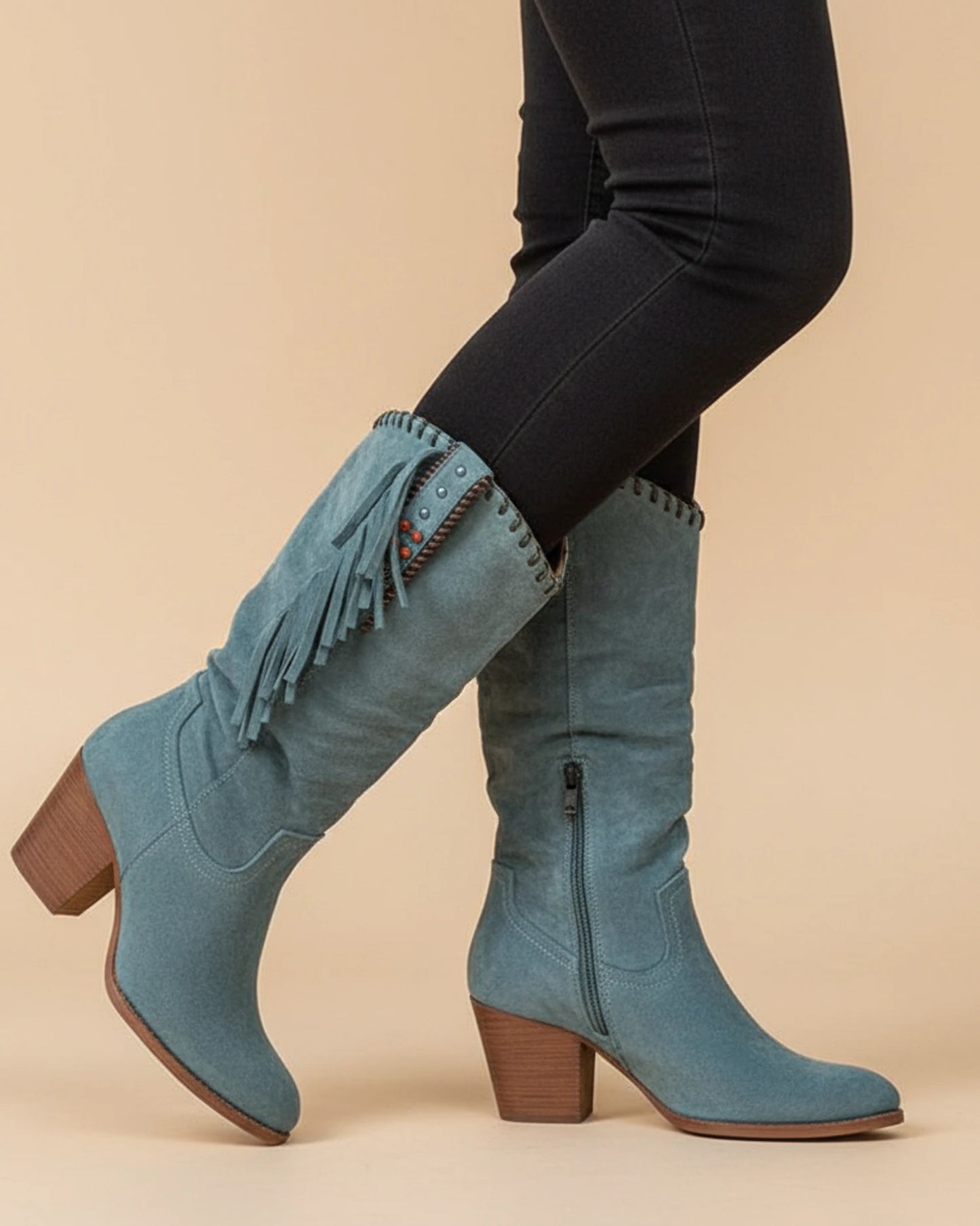 Women's Knee-High Western Boots