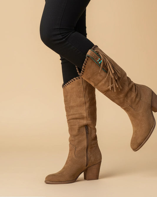Women's Knee-High Western Boots