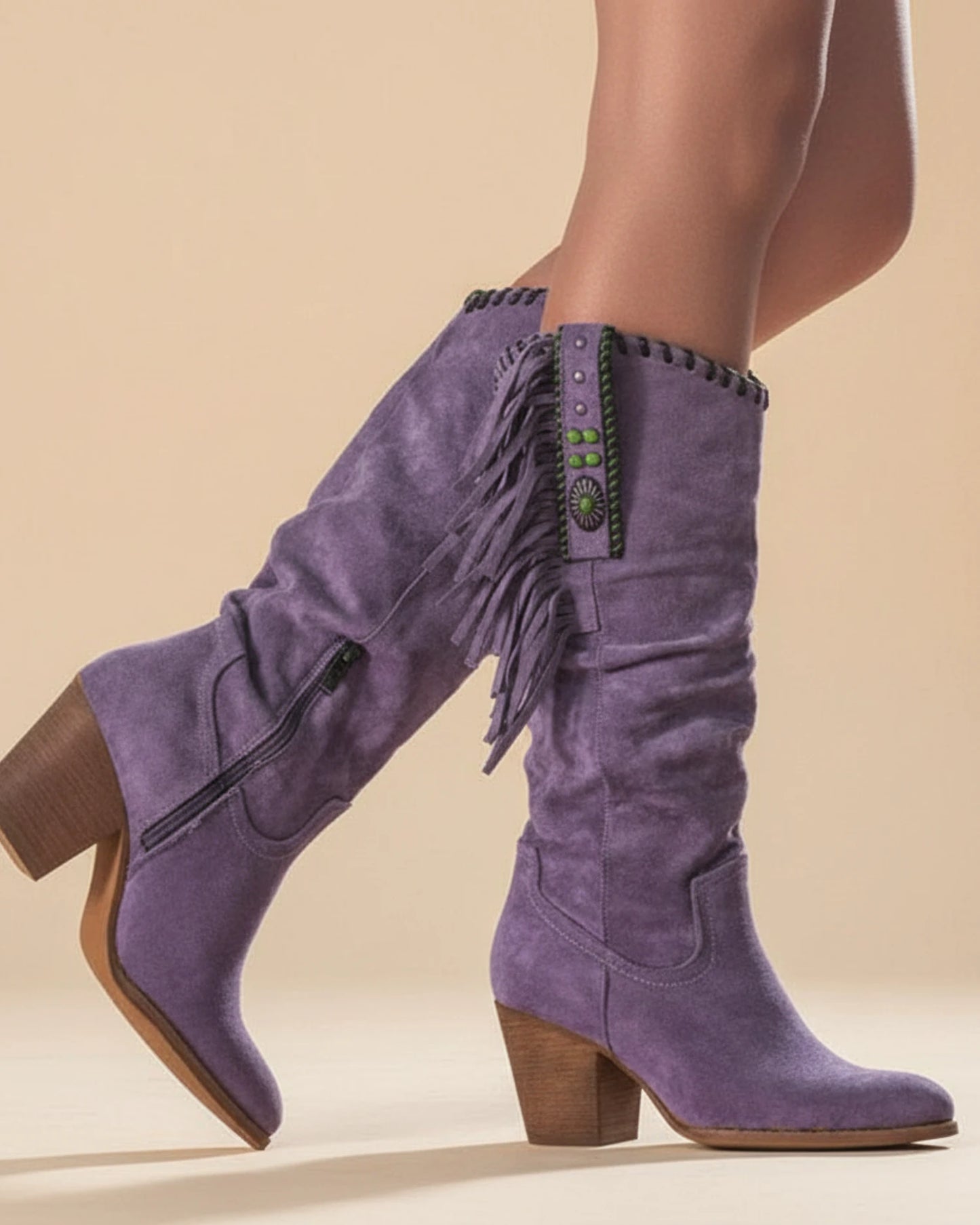 Women's Knee-High Western Boots