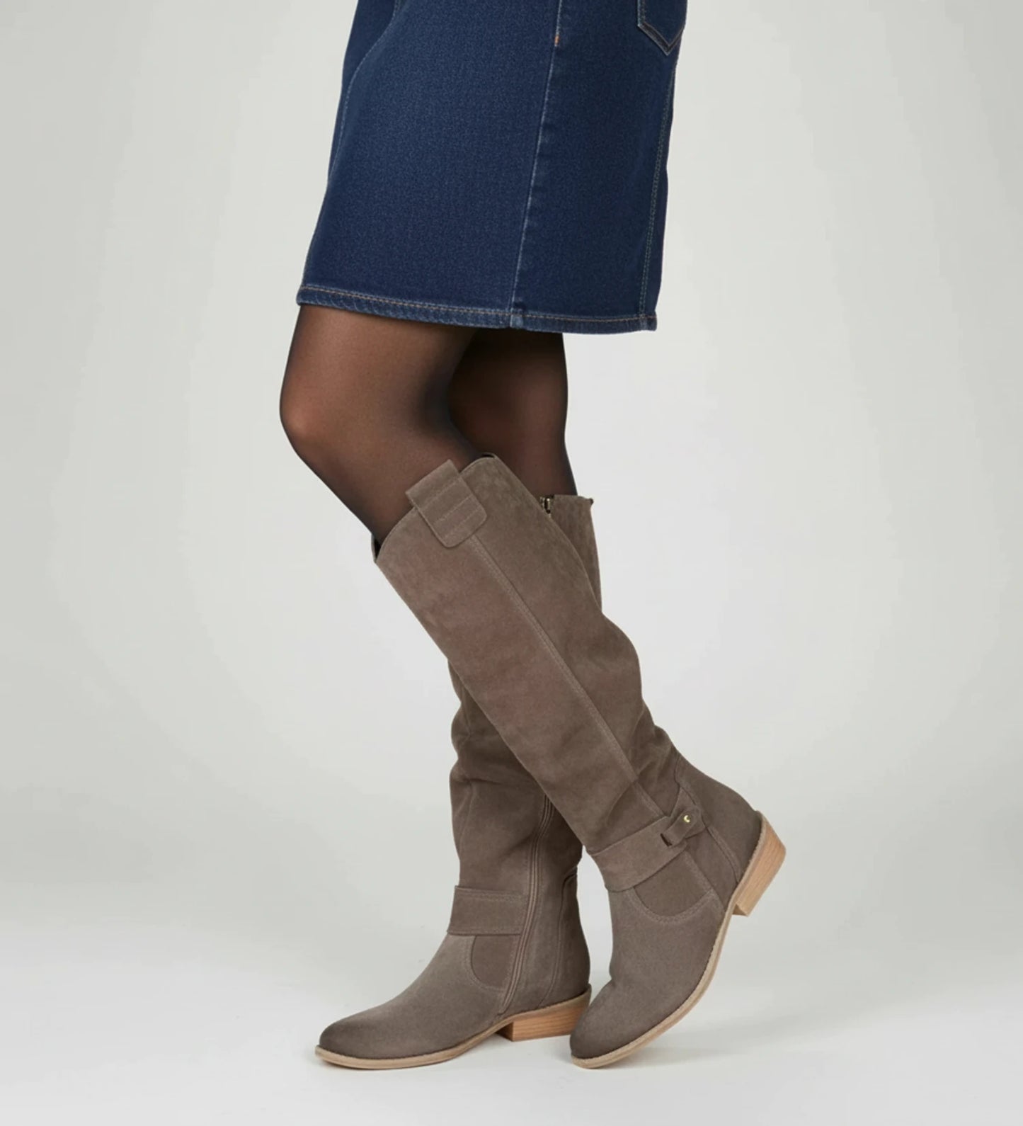 Women's Knee-High Slouch Boots image