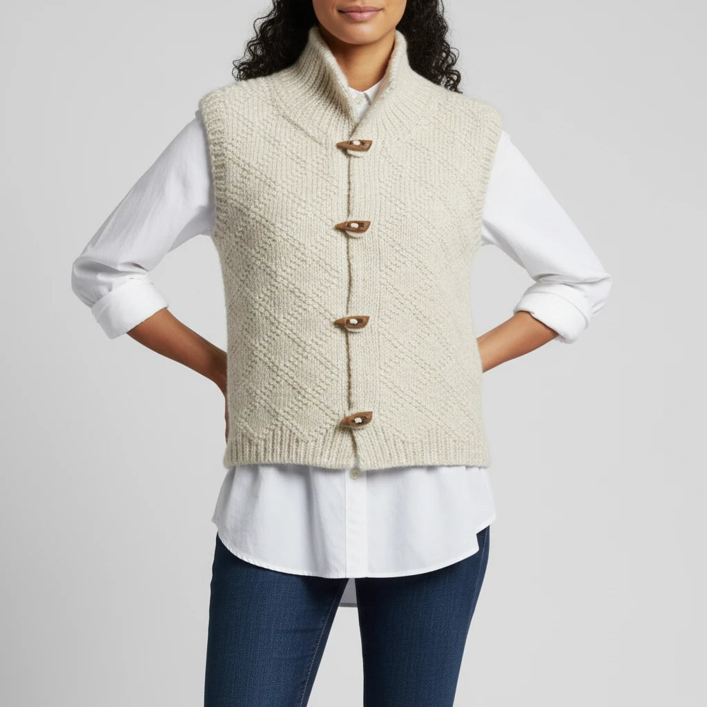 Women's Knitted Sweater Vest