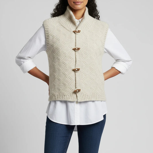 Women's Knitted Sweater Vest