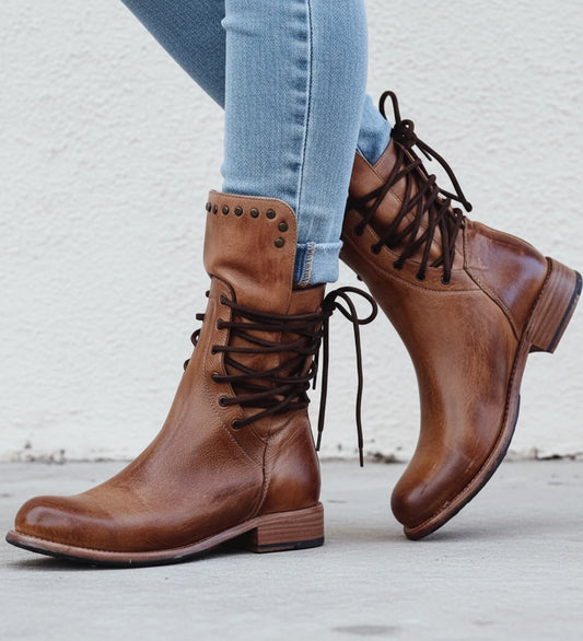 Women's Lace-Up Ankle Boots