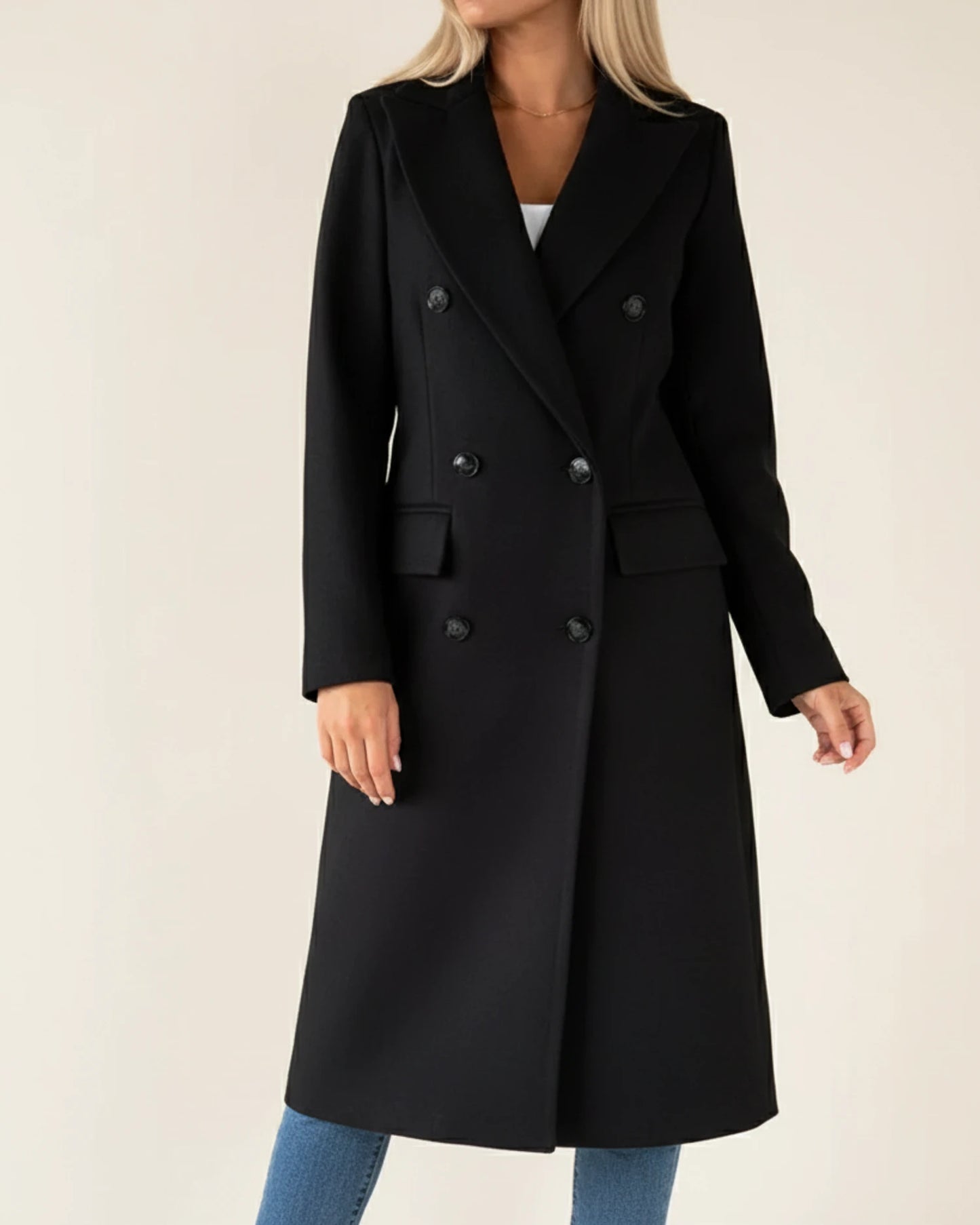 Women's Classic Long Trench Coat