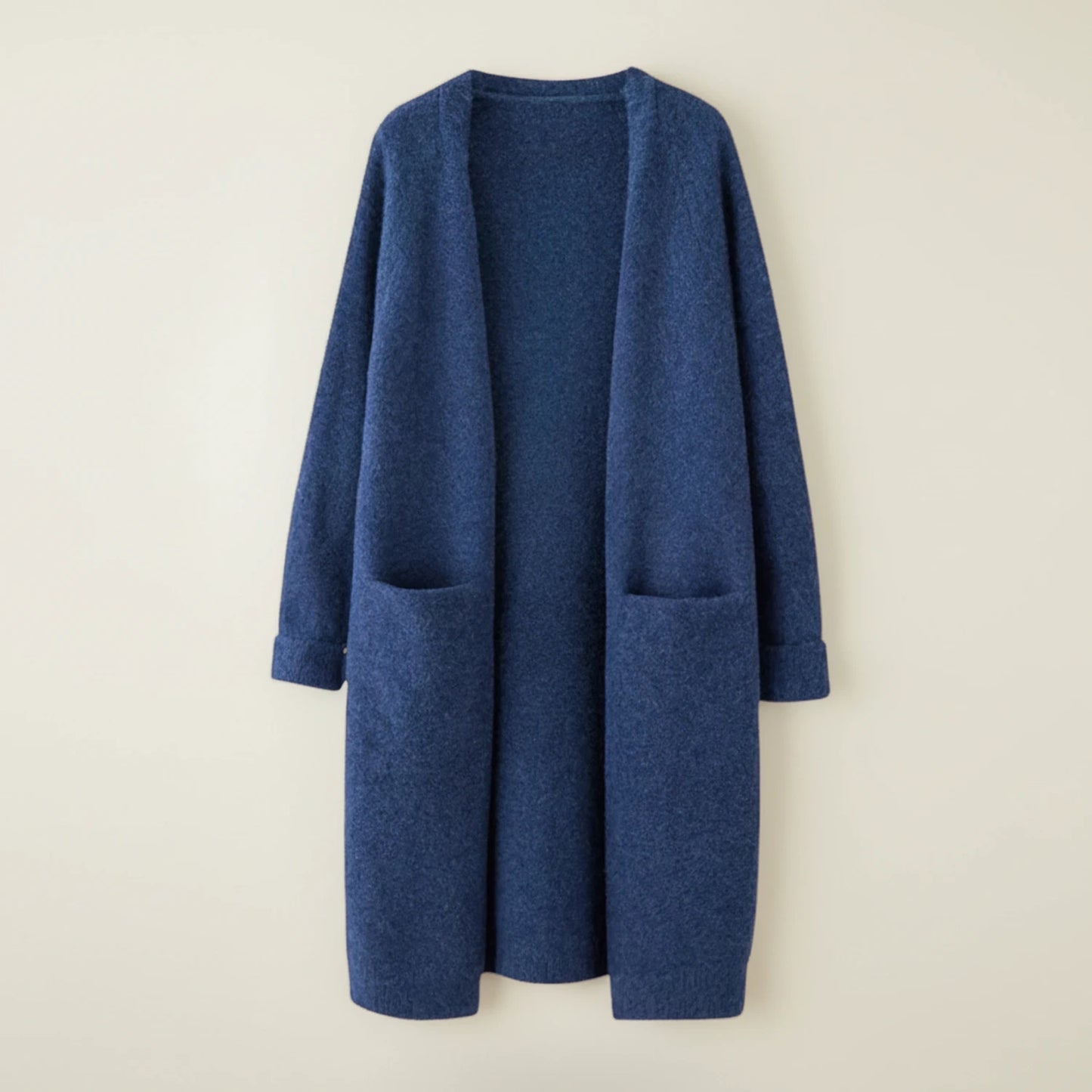 Women's Open-Front Winter Cardigan with Pockets