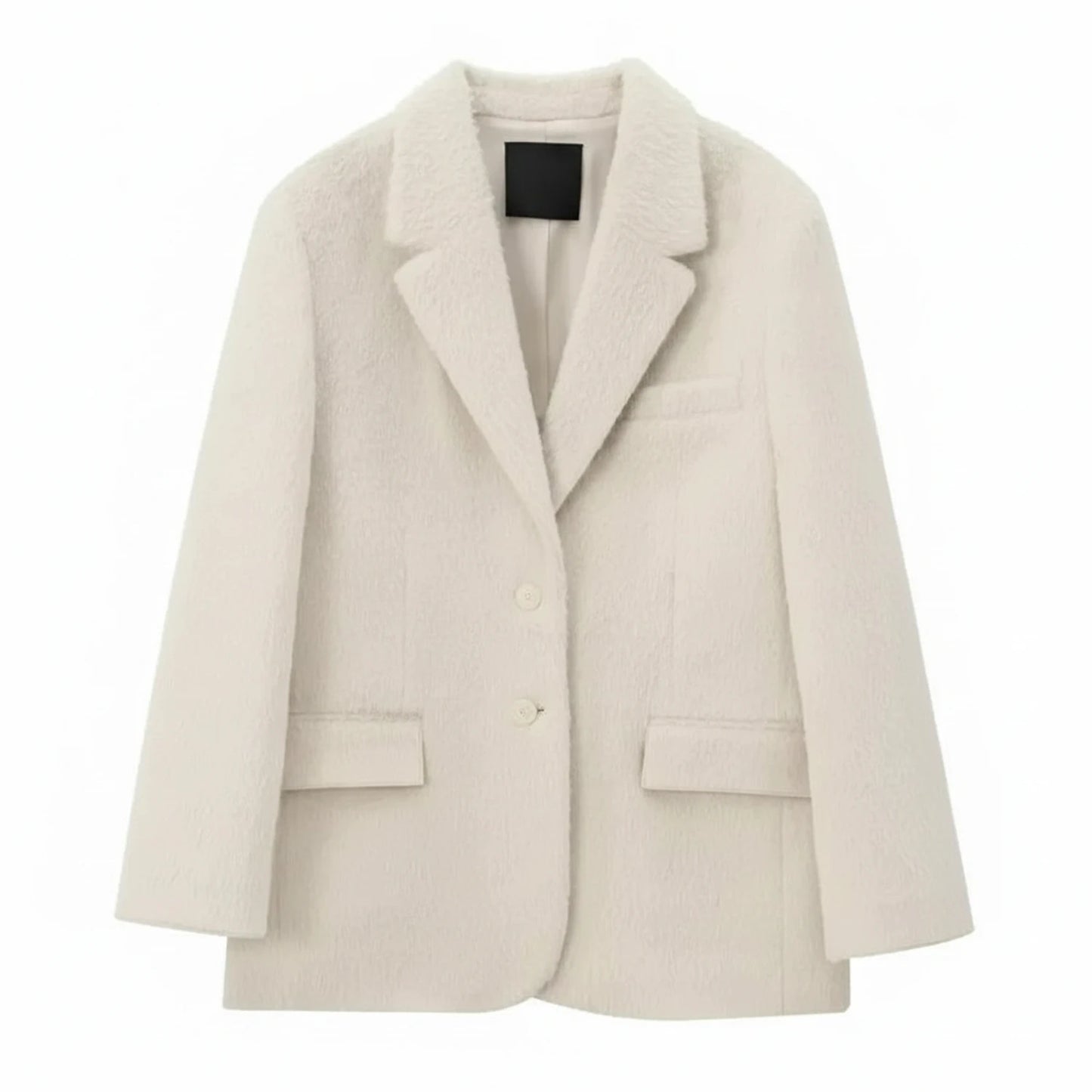 Women's Oversized Teddy Blazer Jacket