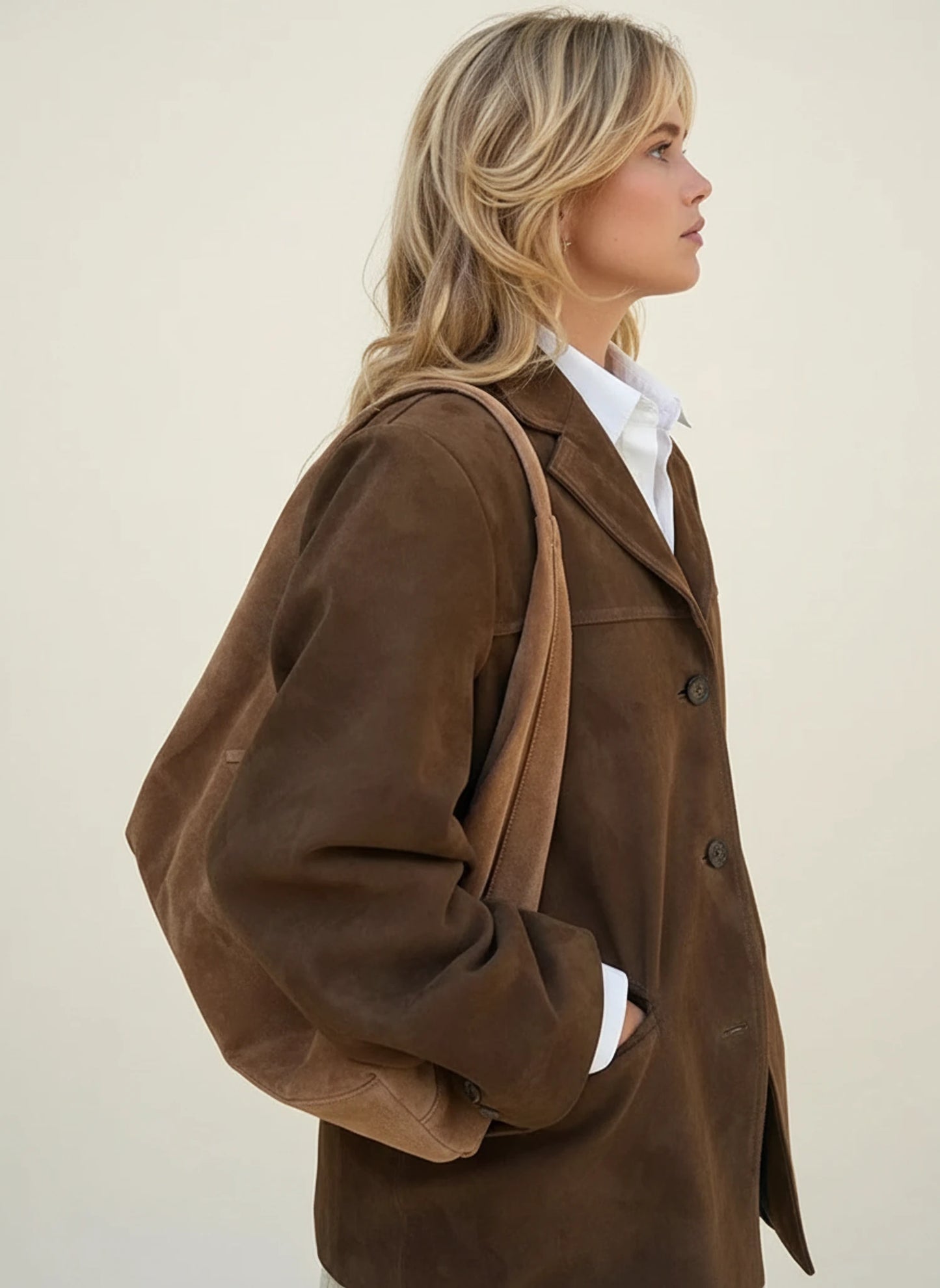 Women's Oversized Blazer Jacket