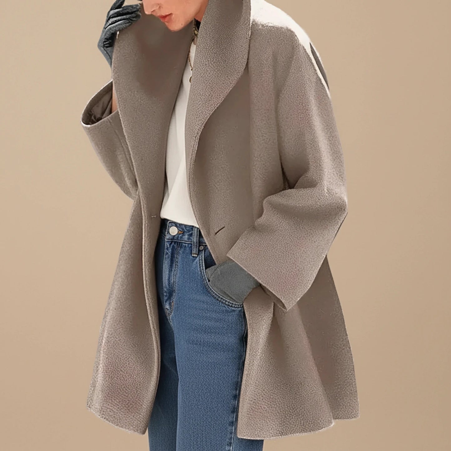 Women's Mid-Length Winter Coat