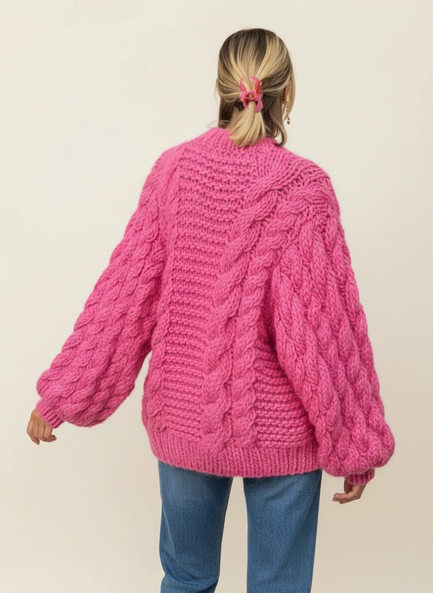 Women's Oversized Warm Knit Sweater
