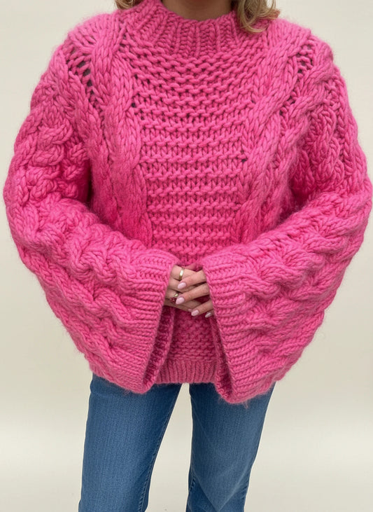 Women's Oversized Warm Knit Sweater