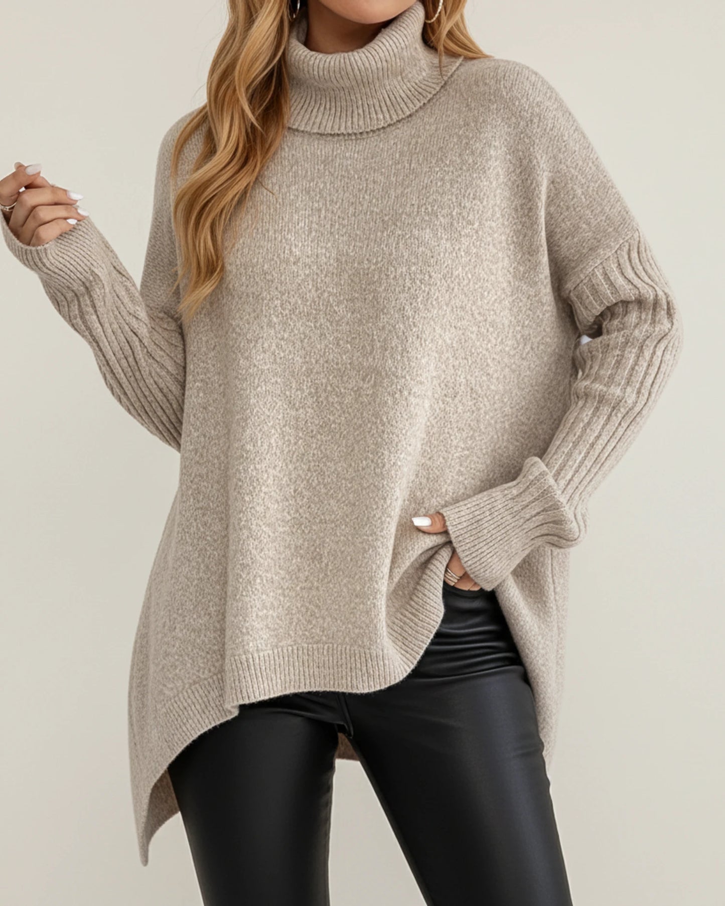 Women's Winter Turtleneck Sweater