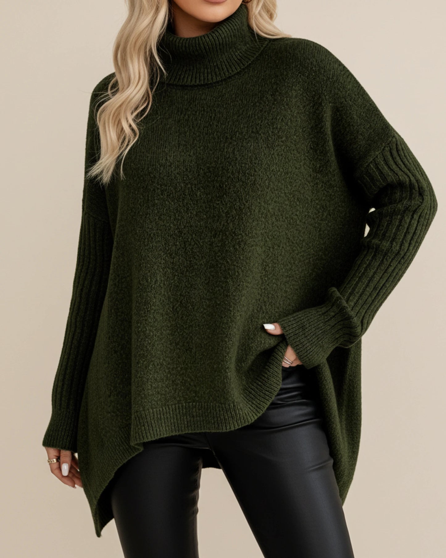 Women's Winter Turtleneck Sweater