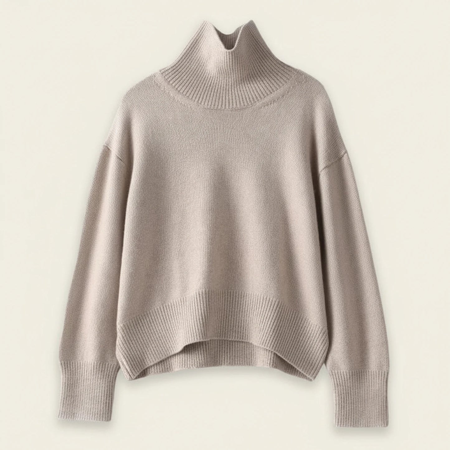Women's Turtleneck Knit Winter Sweater