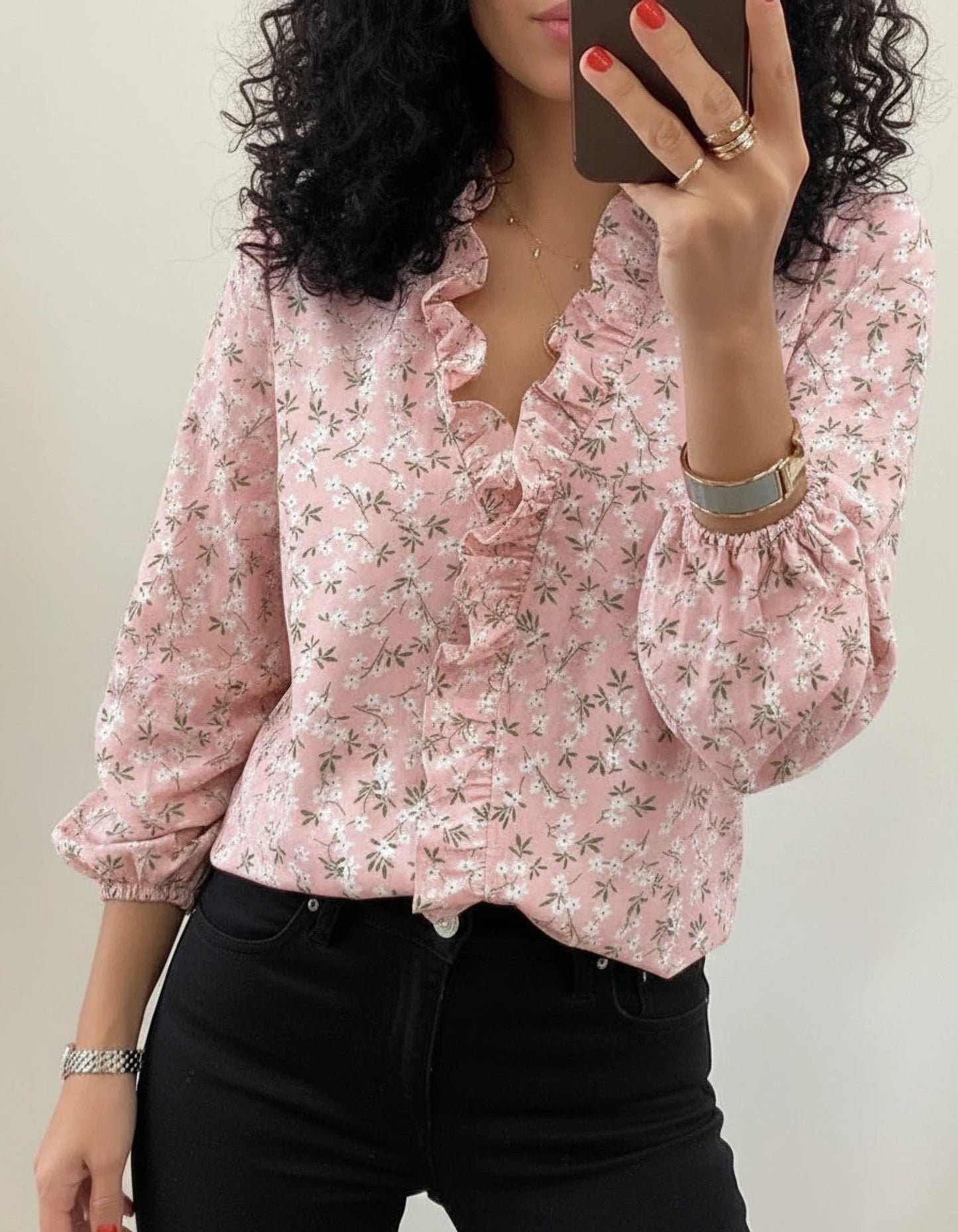 Women's Ruffle Blouse
