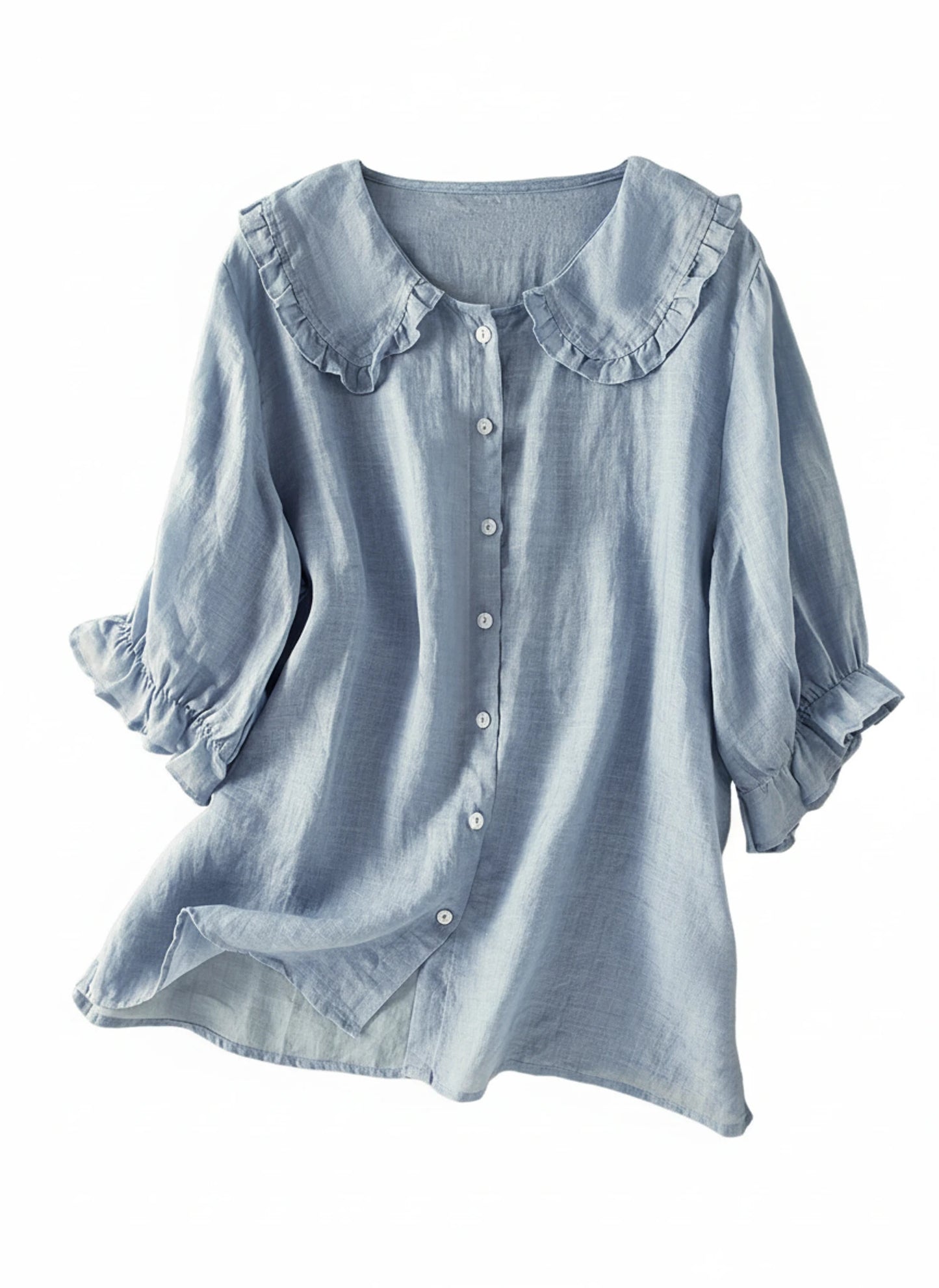 Women's Ruffle Collar Blouse