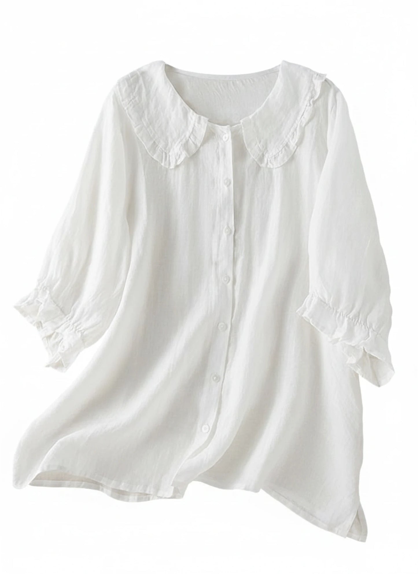 Women's Ruffle Collar Blouse