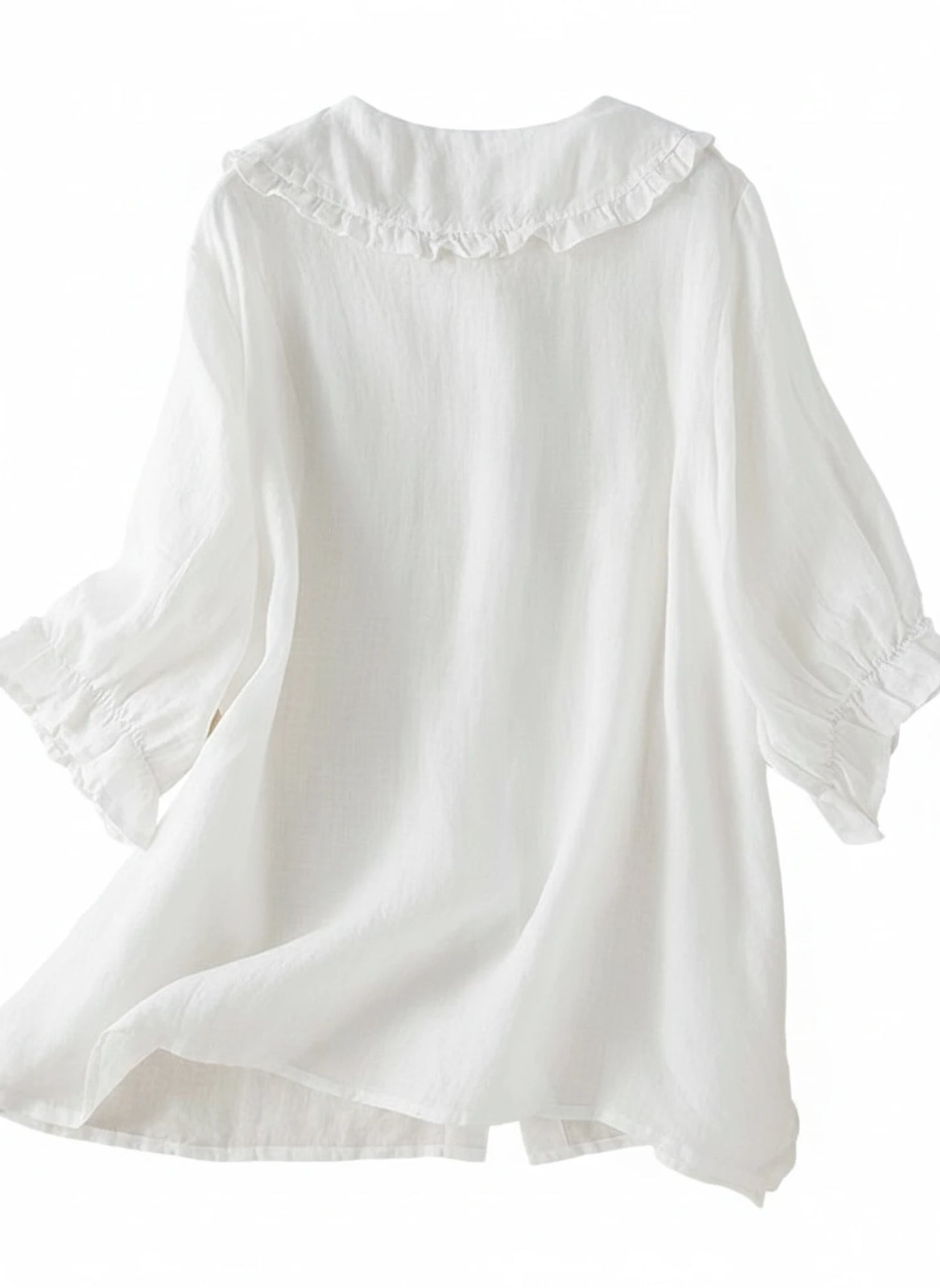 Women's Ruffle Collar Blouse