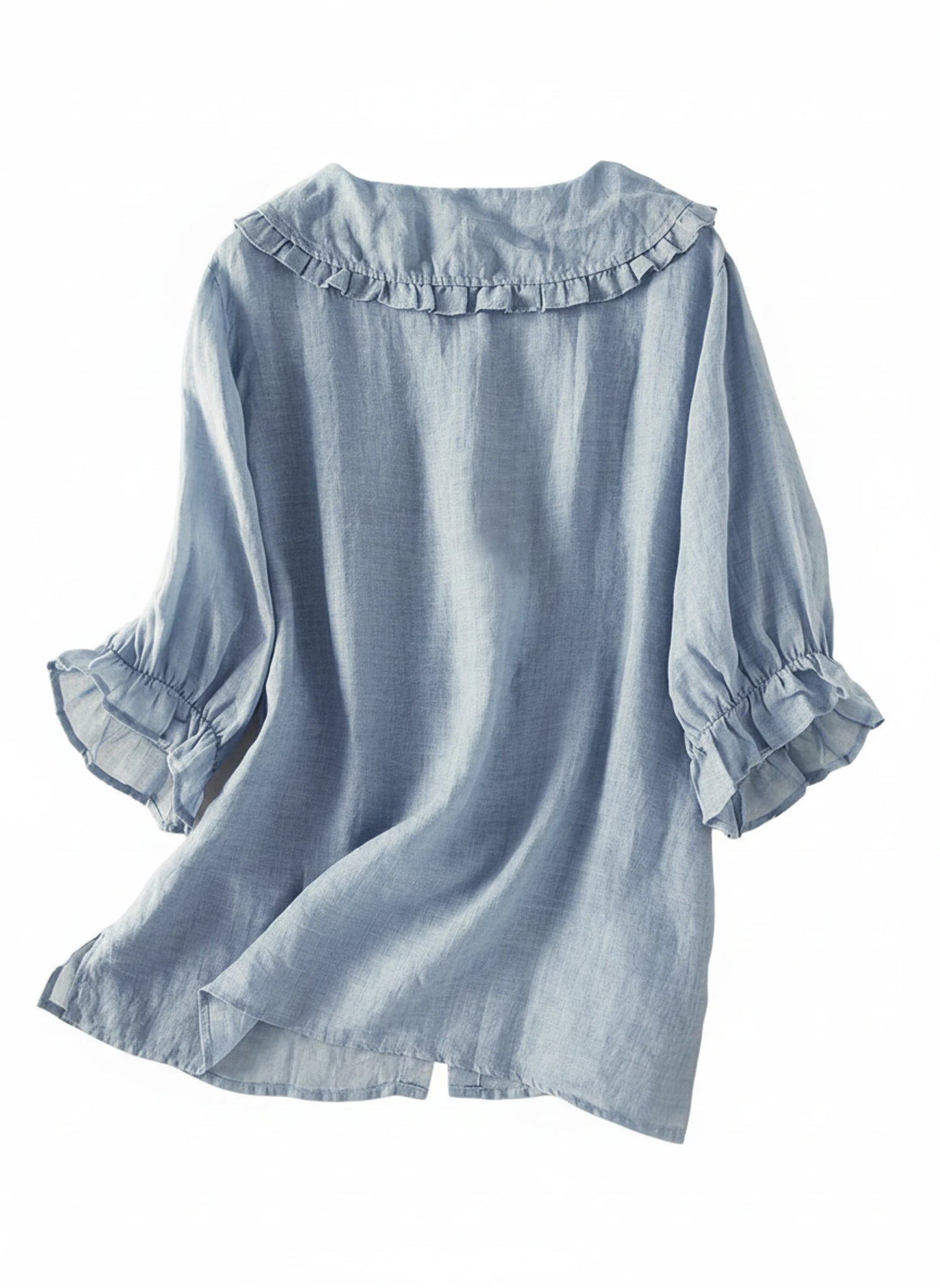 Women's Ruffle Collar Blouse