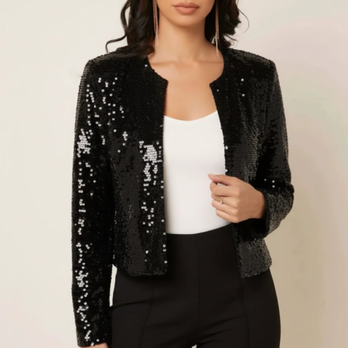 Women's Sequin Evening Jacket