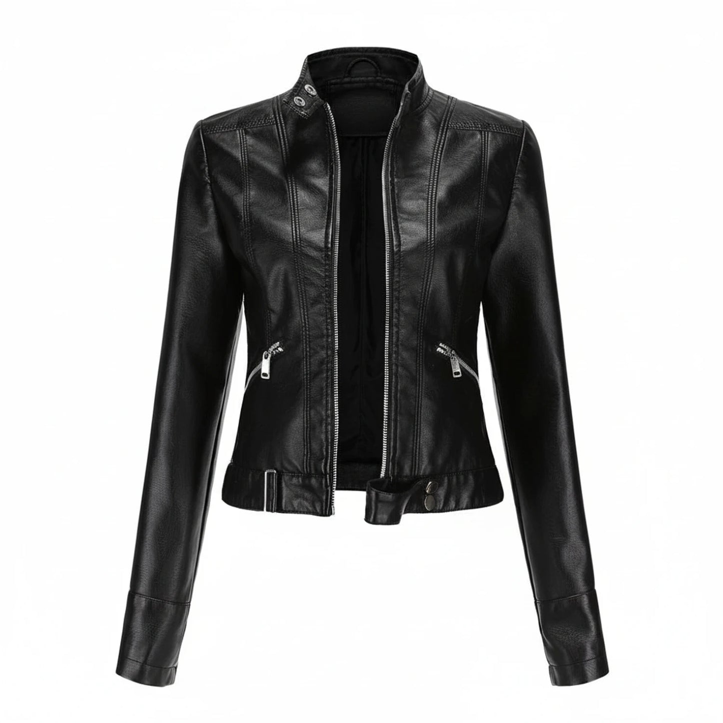 Women's Slim Fit Biker Jacket