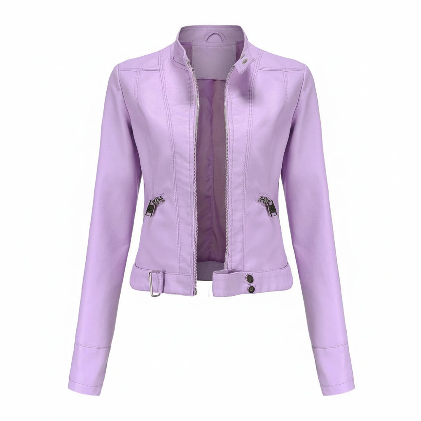 Women's Slim Fit Biker Jacket