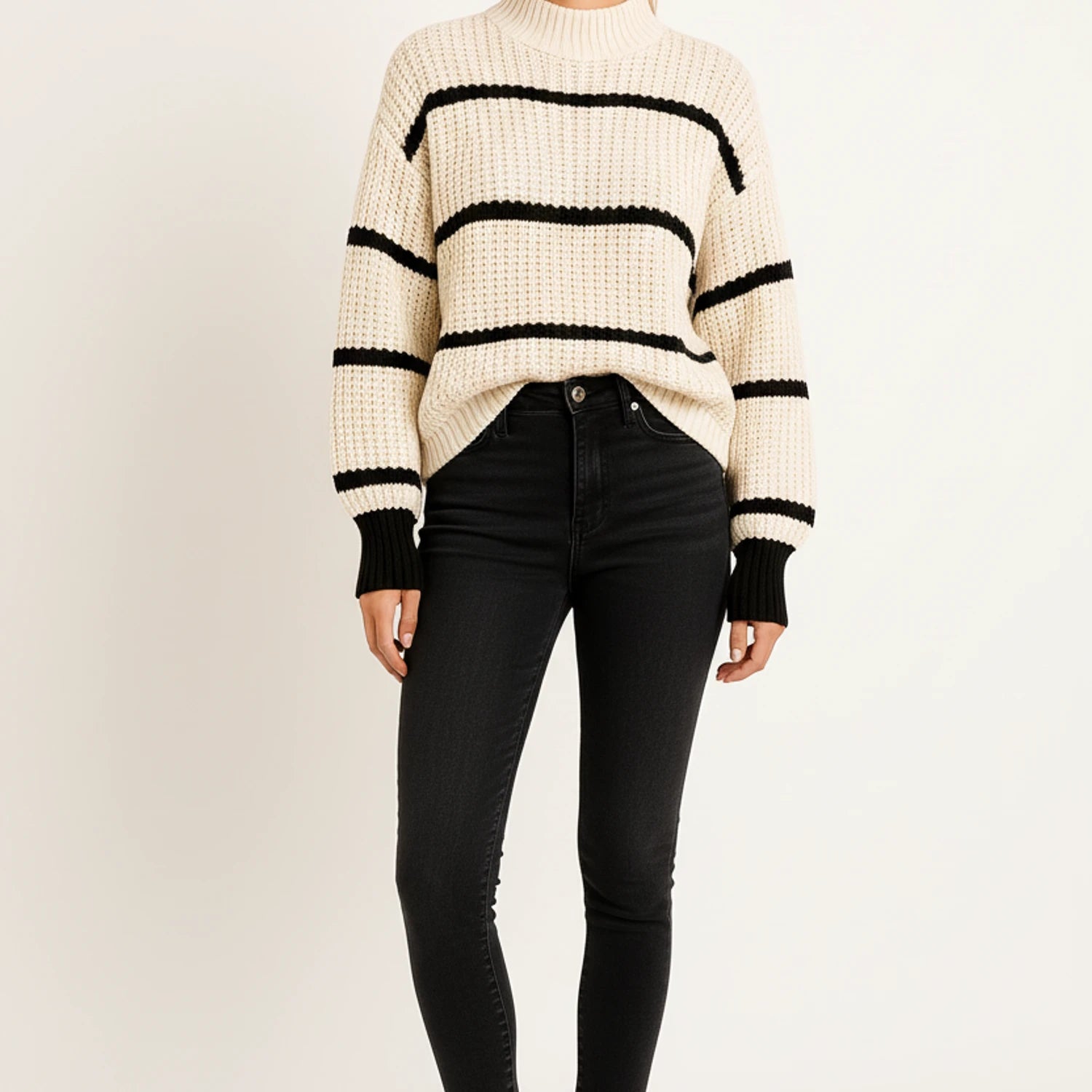 Women's Striped Sweater image
